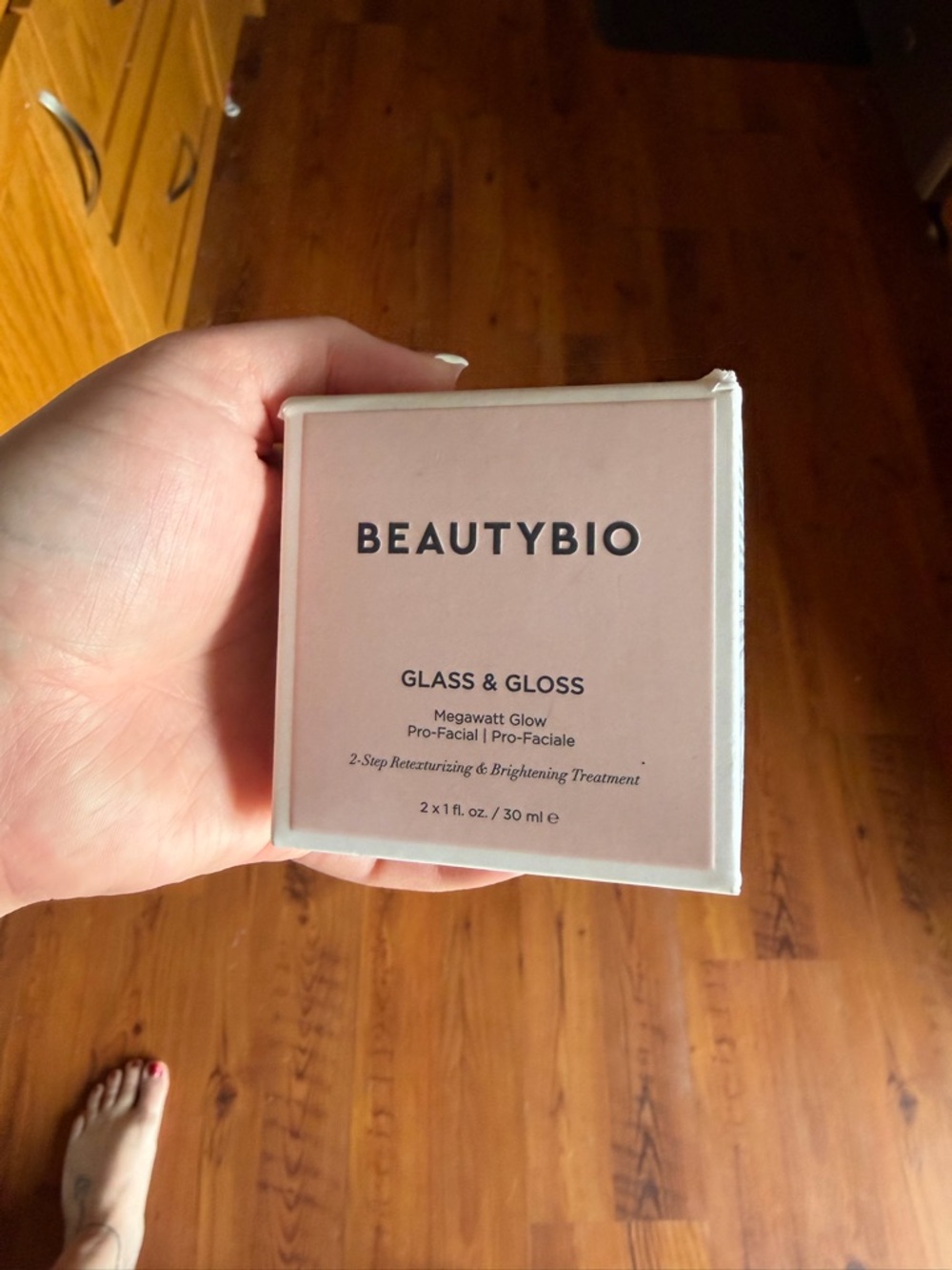 BeautyBio Glass & Gloss Megawatt Glow – Pink Highlighter Treatment